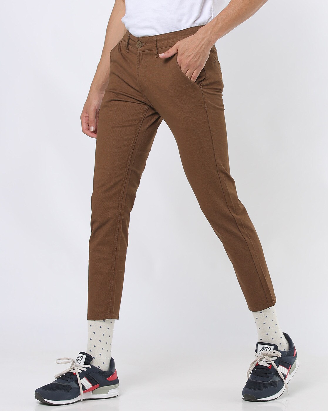 Buy online Brown Cotton Cargo from Bottom Wear for Men by Mufti for 1399  at 61 off  2023 Limeroadcom