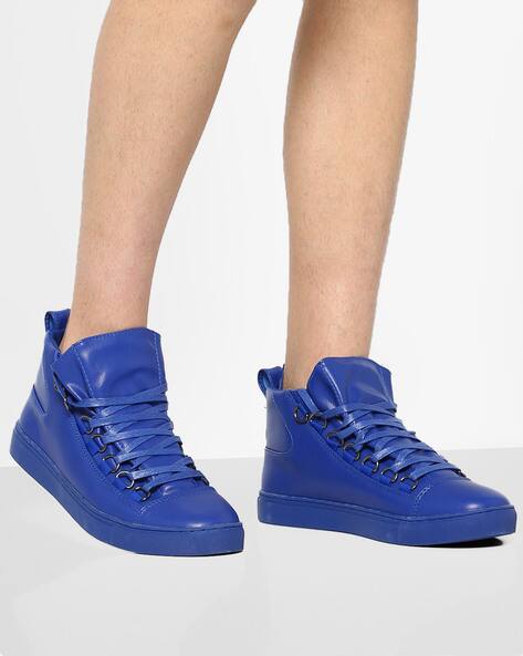 ajio blue sneakers