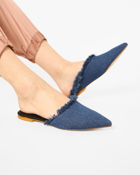 Buy Blue Flat Shoes for Women by AJIO 