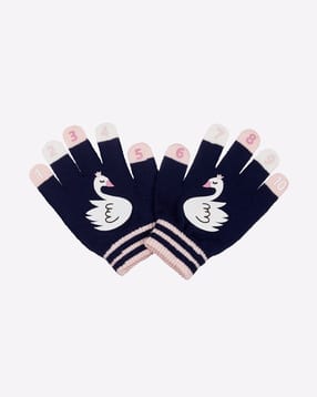 mothercare Colourblock Knitted Gloves-picture-41