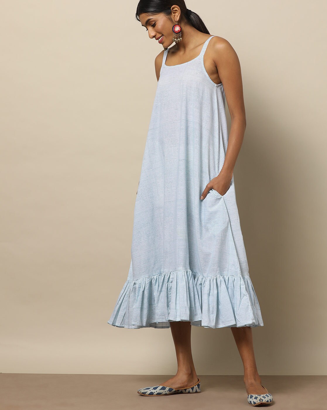 ajio cotton dresses