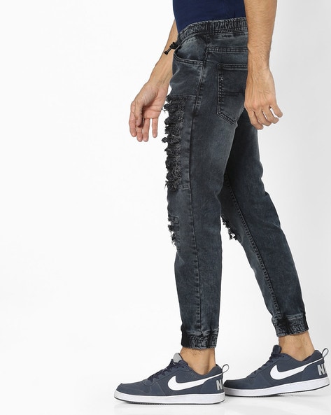 Buy Charcoal Jeans for Men by DEEZENO Online