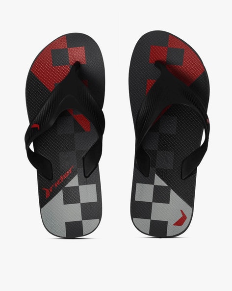 Rider Graphic Print Thong-Strap Flip-Flops