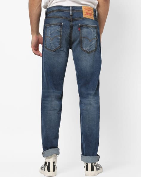 511 Styled Lightly Washed Denim Slim Fit Jeans (Image - 2)