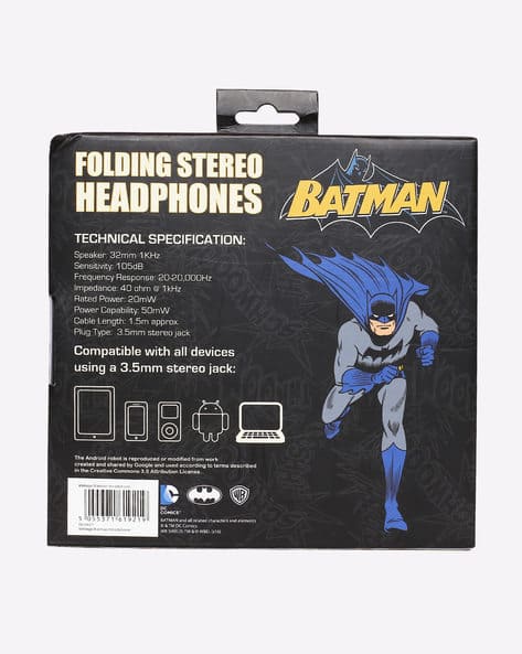 BATMAN Batman Vintage Headphones