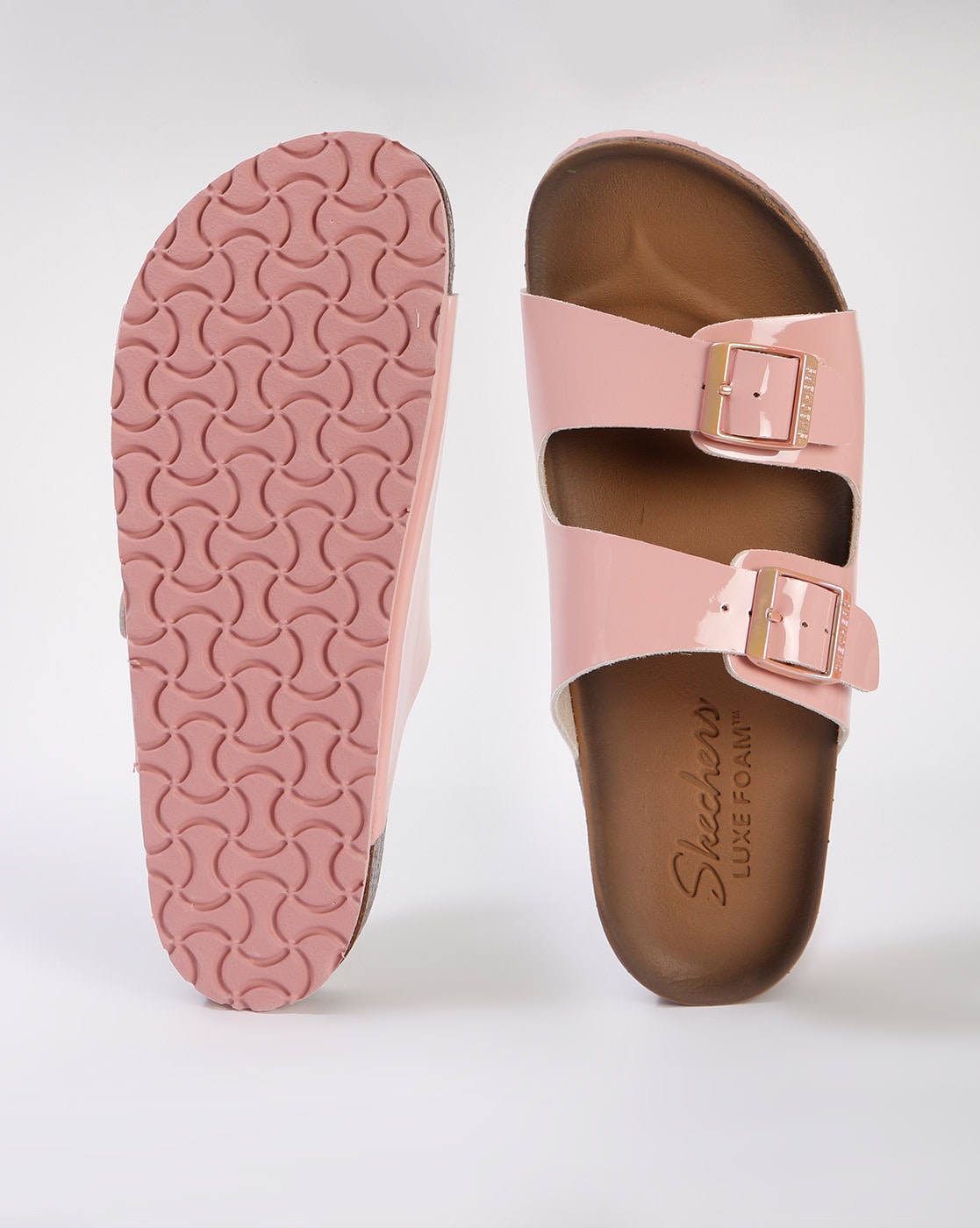 skechers luxe foam sandals