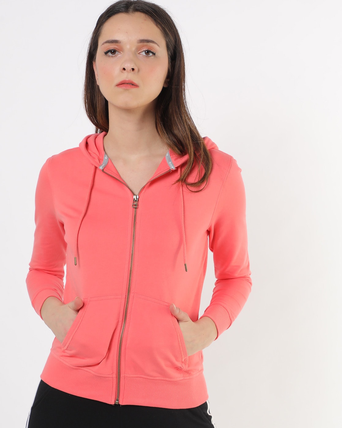 Buy Pink Sweatshirt Hoodies for Women by Jockey Online Ajio