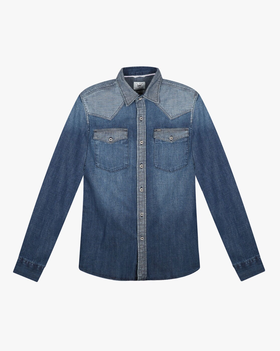Buy Lee Jeans Western Shirt SS - Denim Blue | NLYMAN