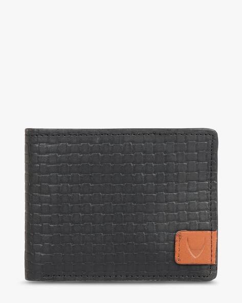 HIDESIGN Textured Leather Bi-Fold Wallet