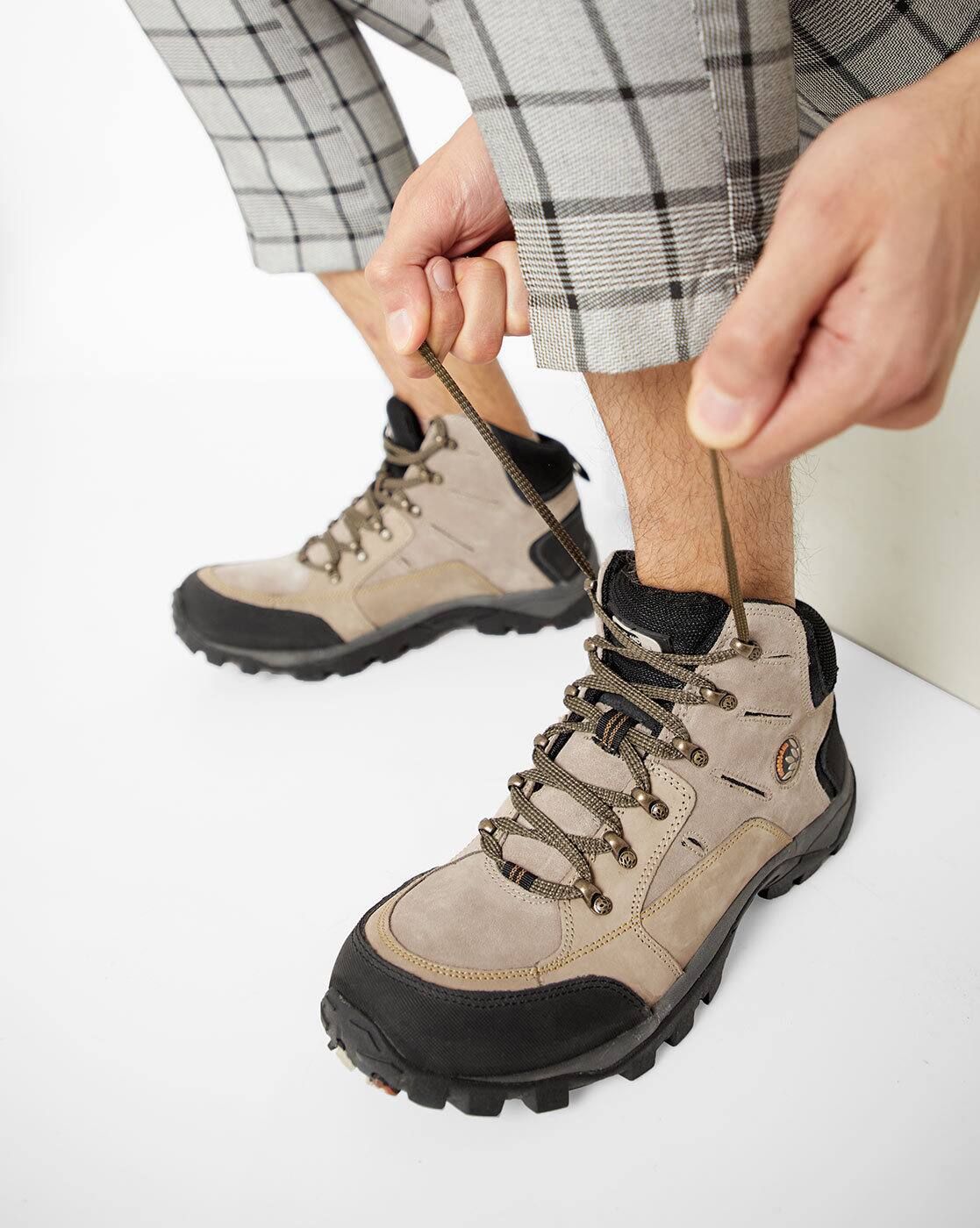 woodland panelled chukka boots