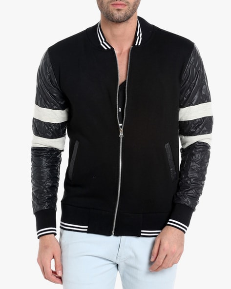 Buy Black Jackets Coats For Men By Campus Sutra Online Ajio Com