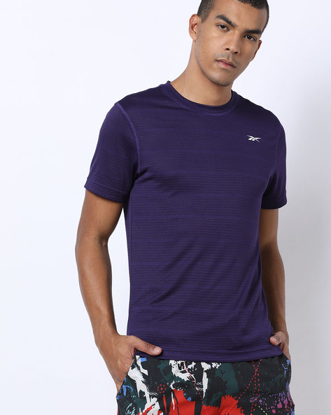 reebok purple t shirt