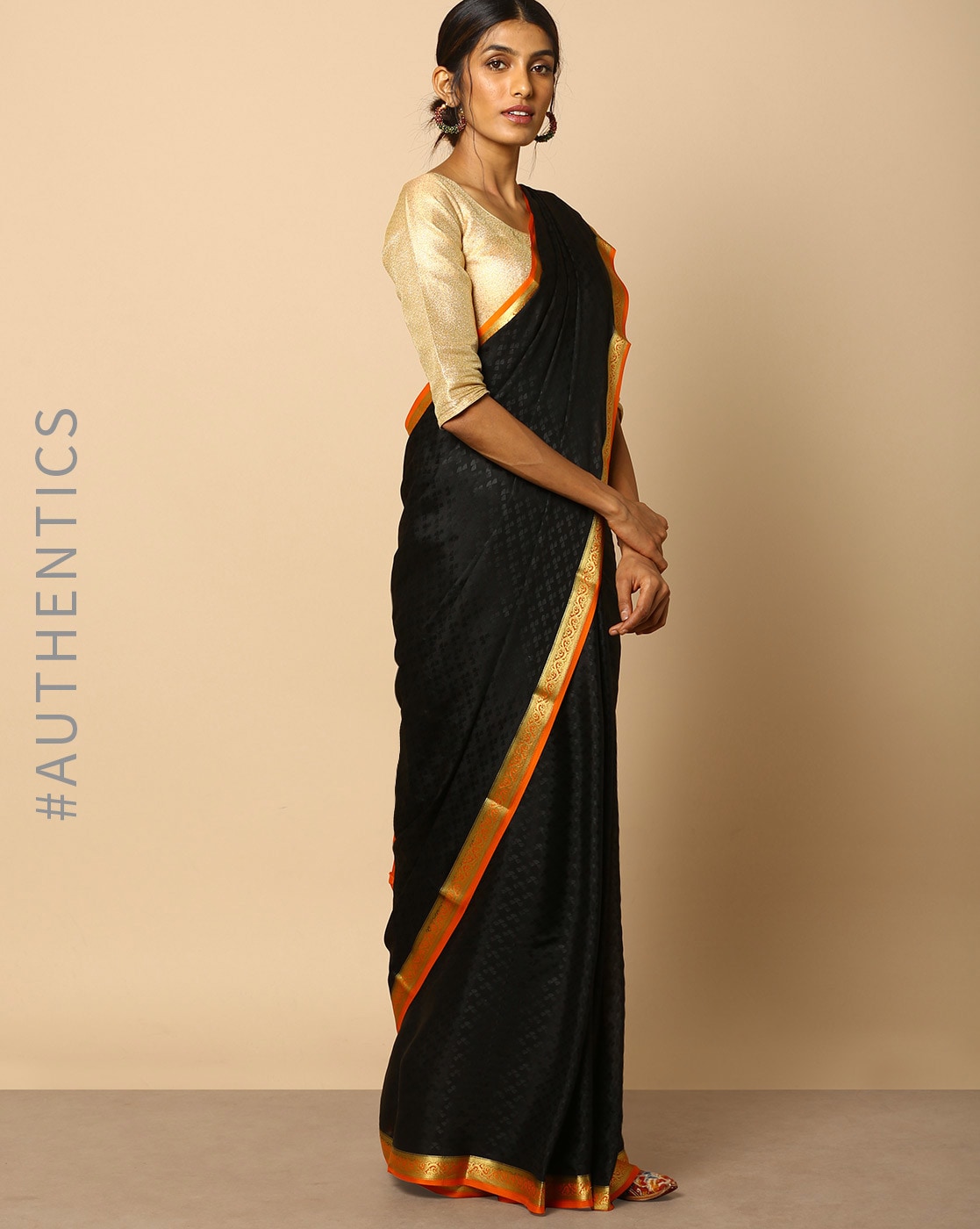Amala in Black Mysore Silk Saree at Jr Ntr and Laxmi Pranathi Wedding  Function - Saree Blouse Patterns