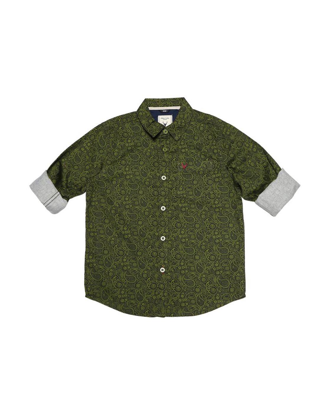 Buy Shamrock Green Shirts for Boys by 