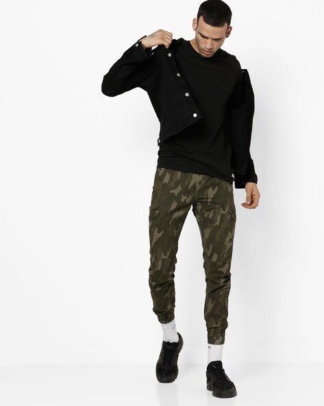 Buy Olive Green Trousers & Pants for Men by DNMX Online