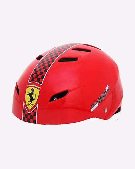 ferrari bicycle helmet