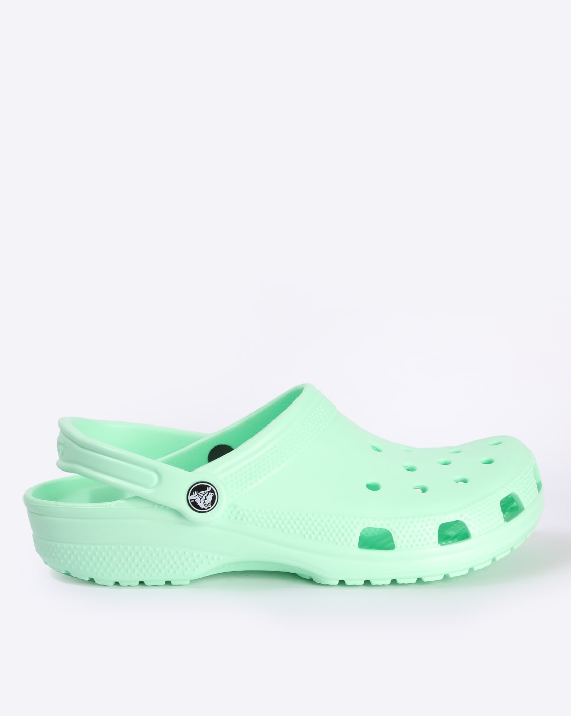 crocs light green