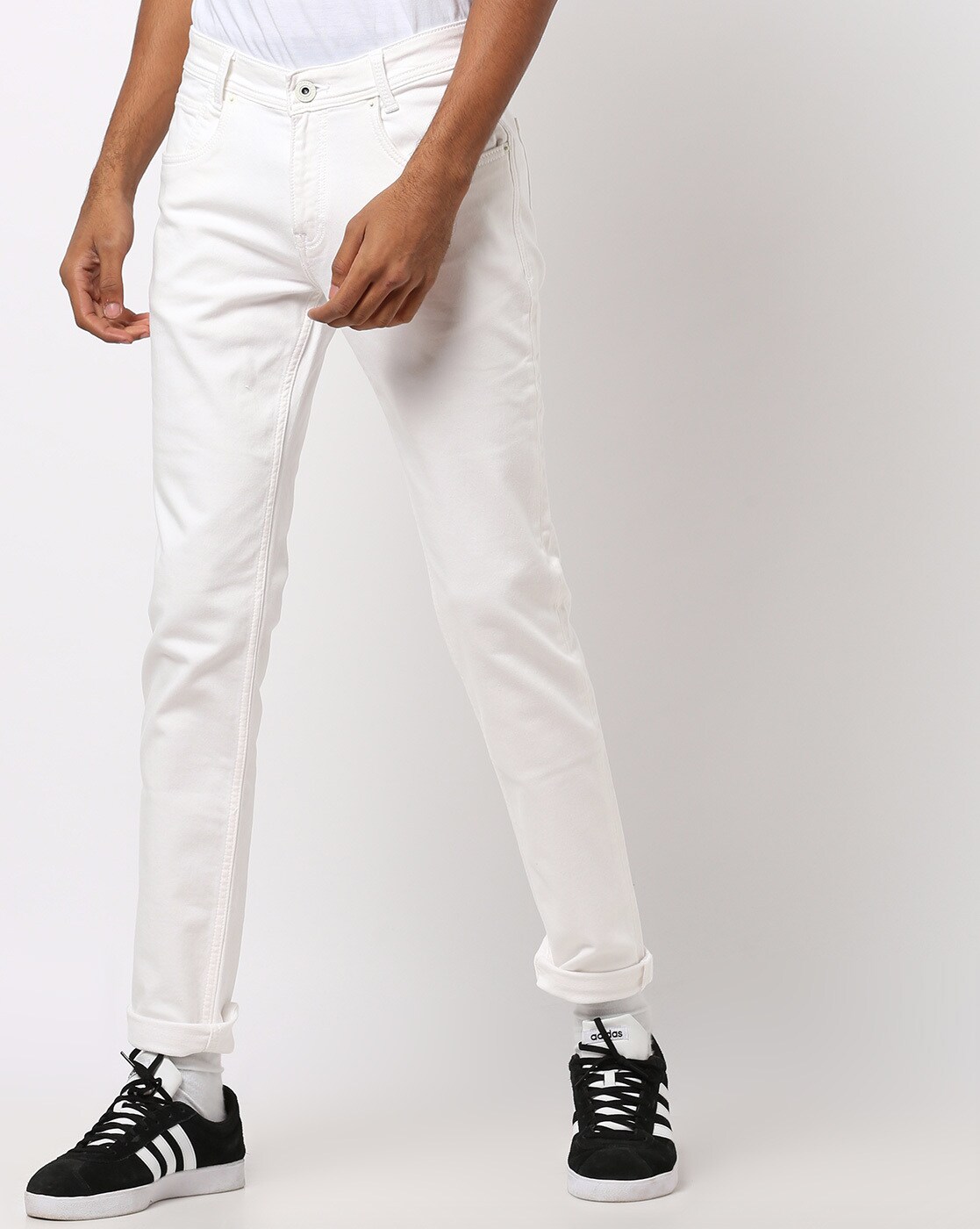 mufti white jeans