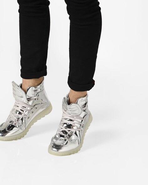 silver sneakers online