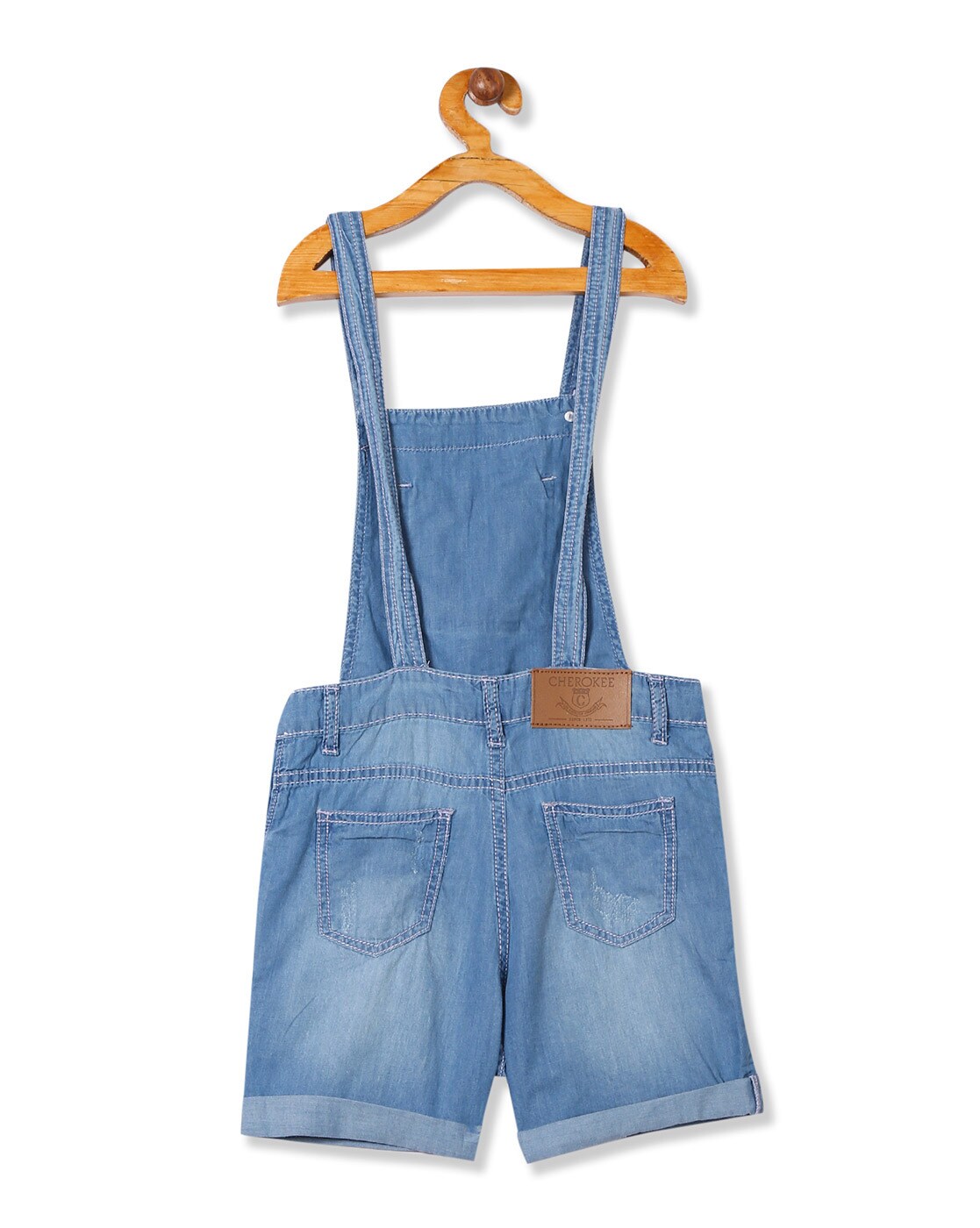 The Nicky - Light Blue Denim Dungarees – First Adventures