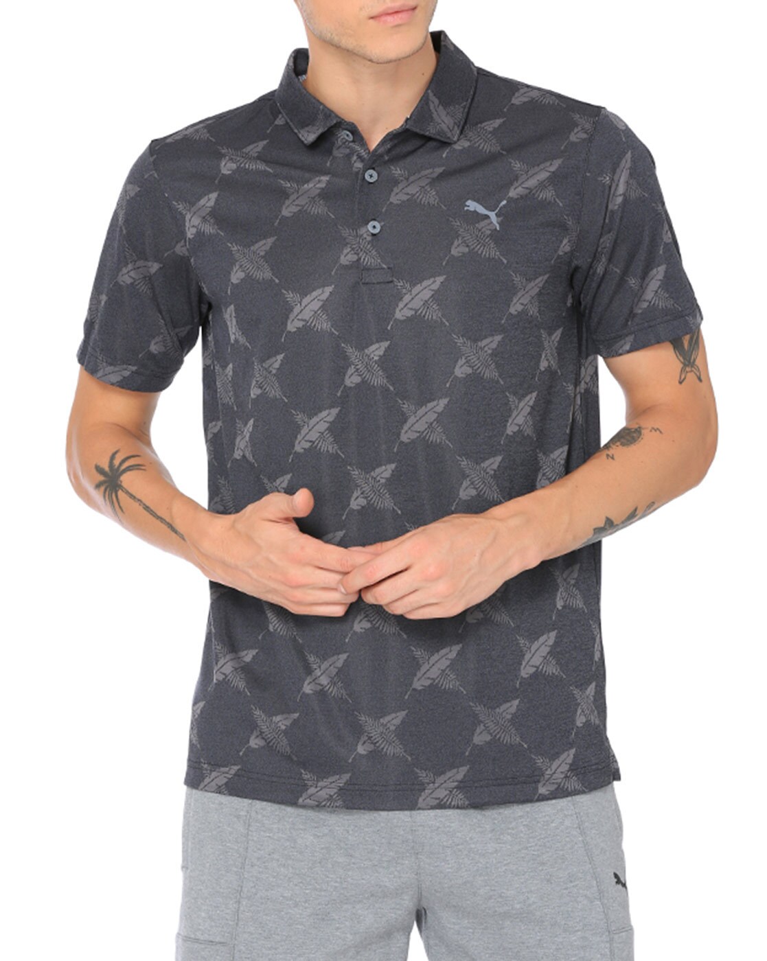 puma men's cotton polo