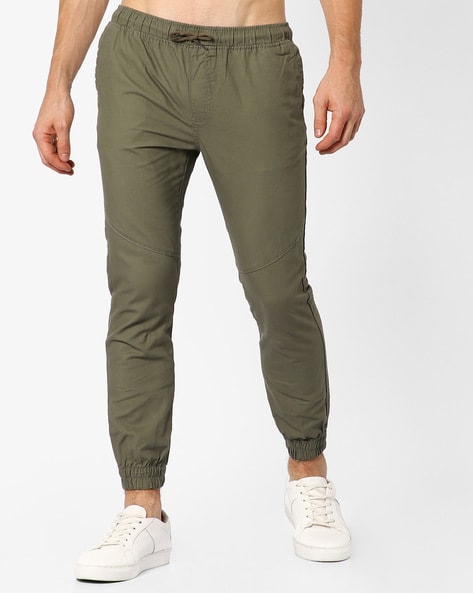 olive jogger pants