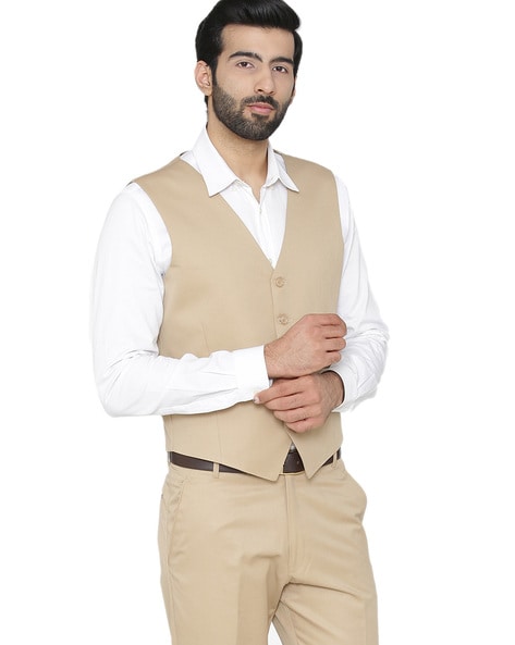 Waistcoat deals v neck