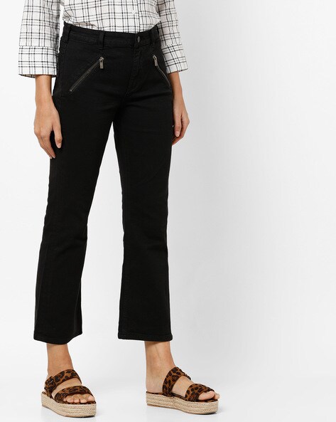 Buy Black Trousers  Pants for Women by SCOTCH  SODA Online  Ajiocom