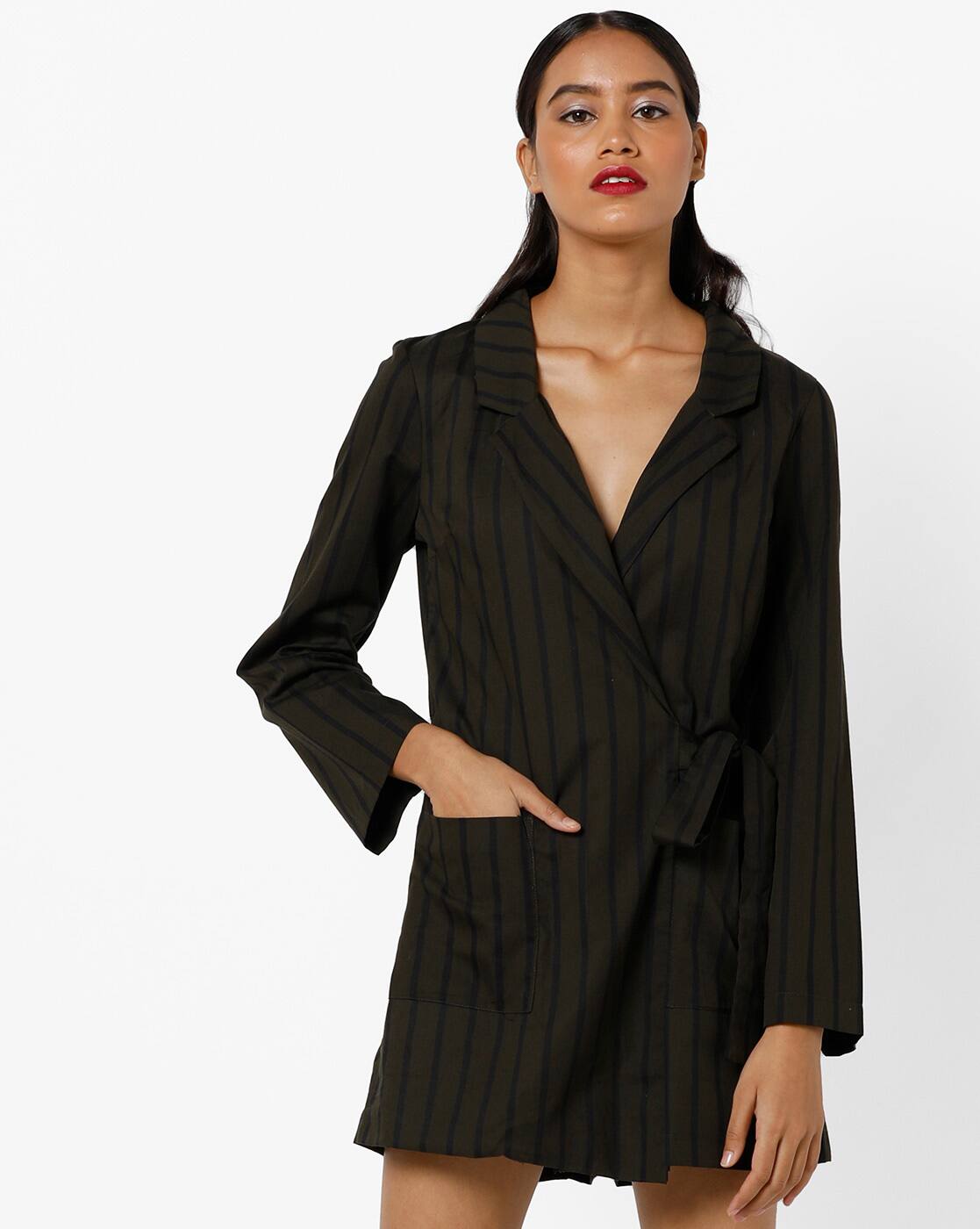 olive green playsuit