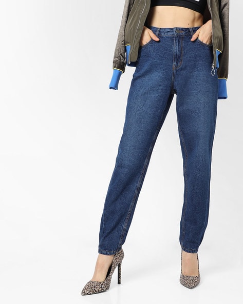 women's mid rise relaxed fit jeans