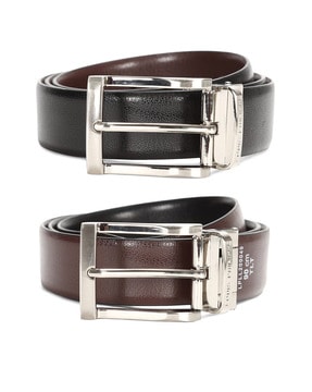 Buy LOUIS PHILIPPE Men's Leather Formal Wear Belt