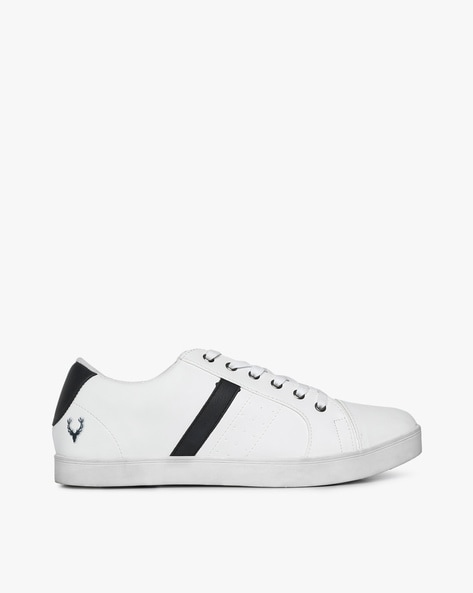 allen solly white shoes