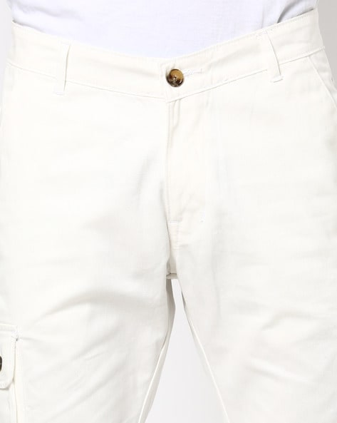 Buy White Trousers & Pants for Men by Hubberholme Online