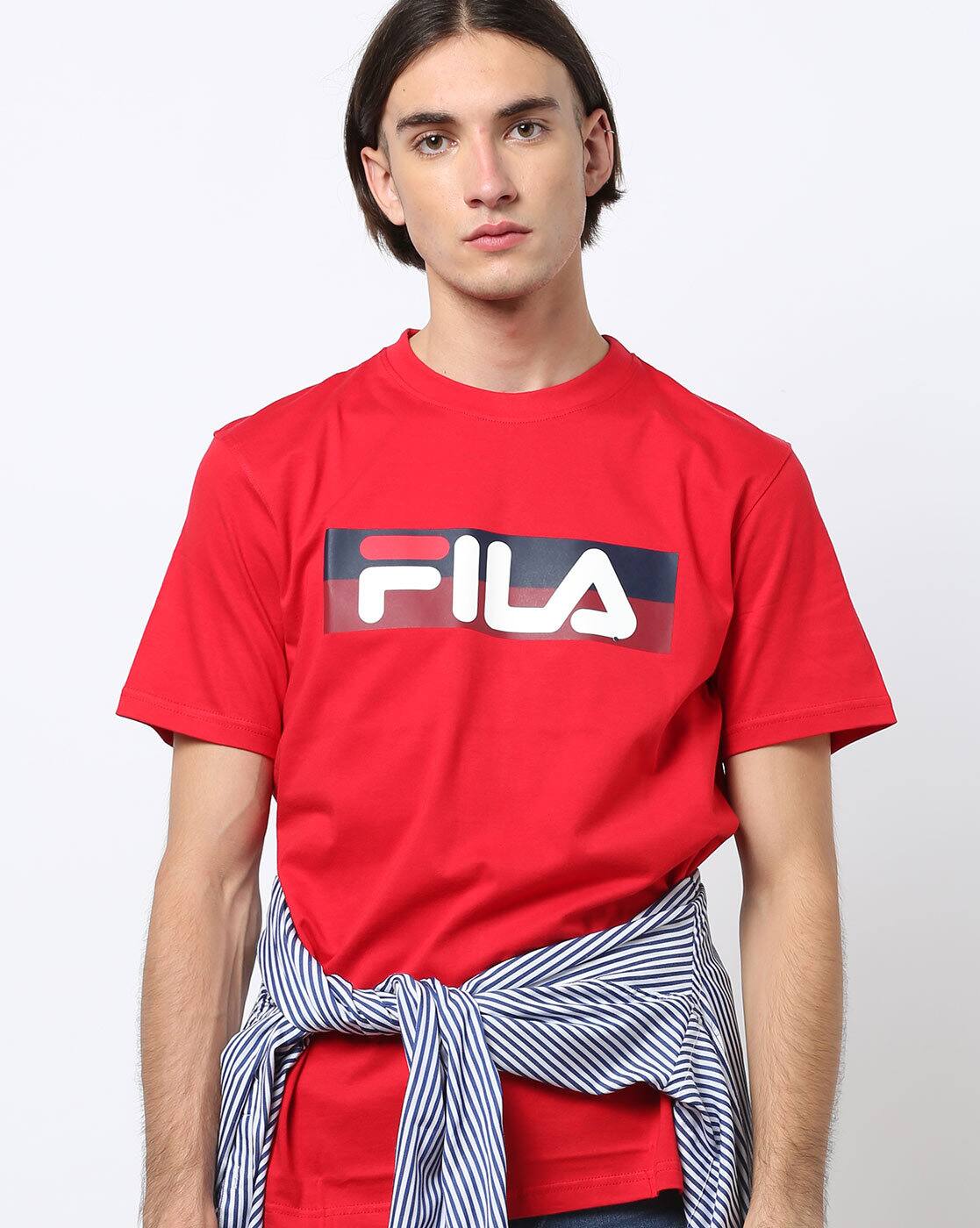 fila t shirt red