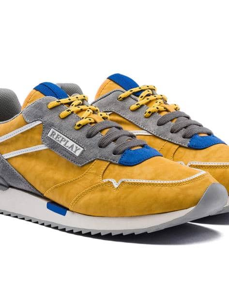 replay yellow sneakers