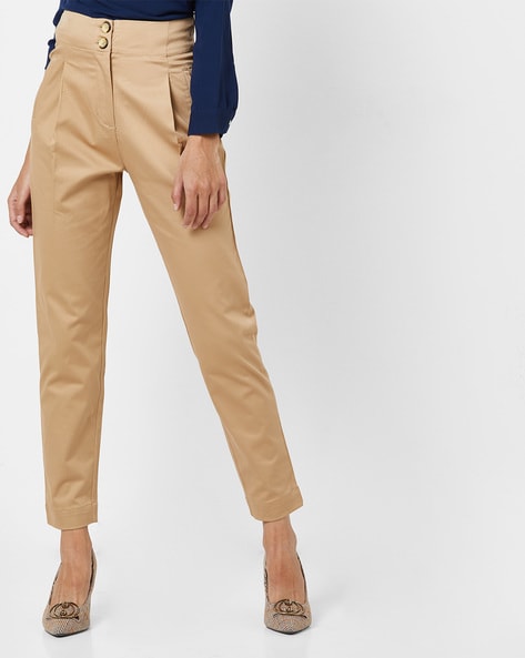 Buy Beige Trousers & Pants for Men by NETWORK Online | Ajio.com