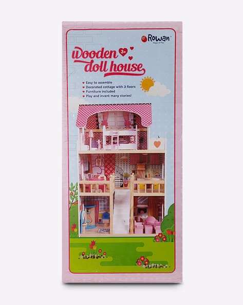 rowan wooden doll house