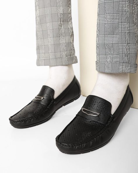 Alberto torresi deals black loafers