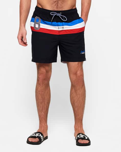 Water Polo Striped Swim Regular Fit Shorts