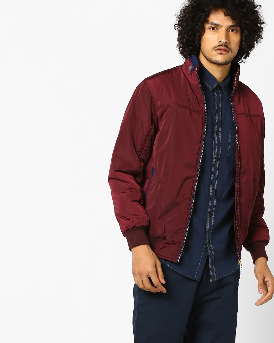 Buy Burgundy Jackets \u0026 Coats for Men by 