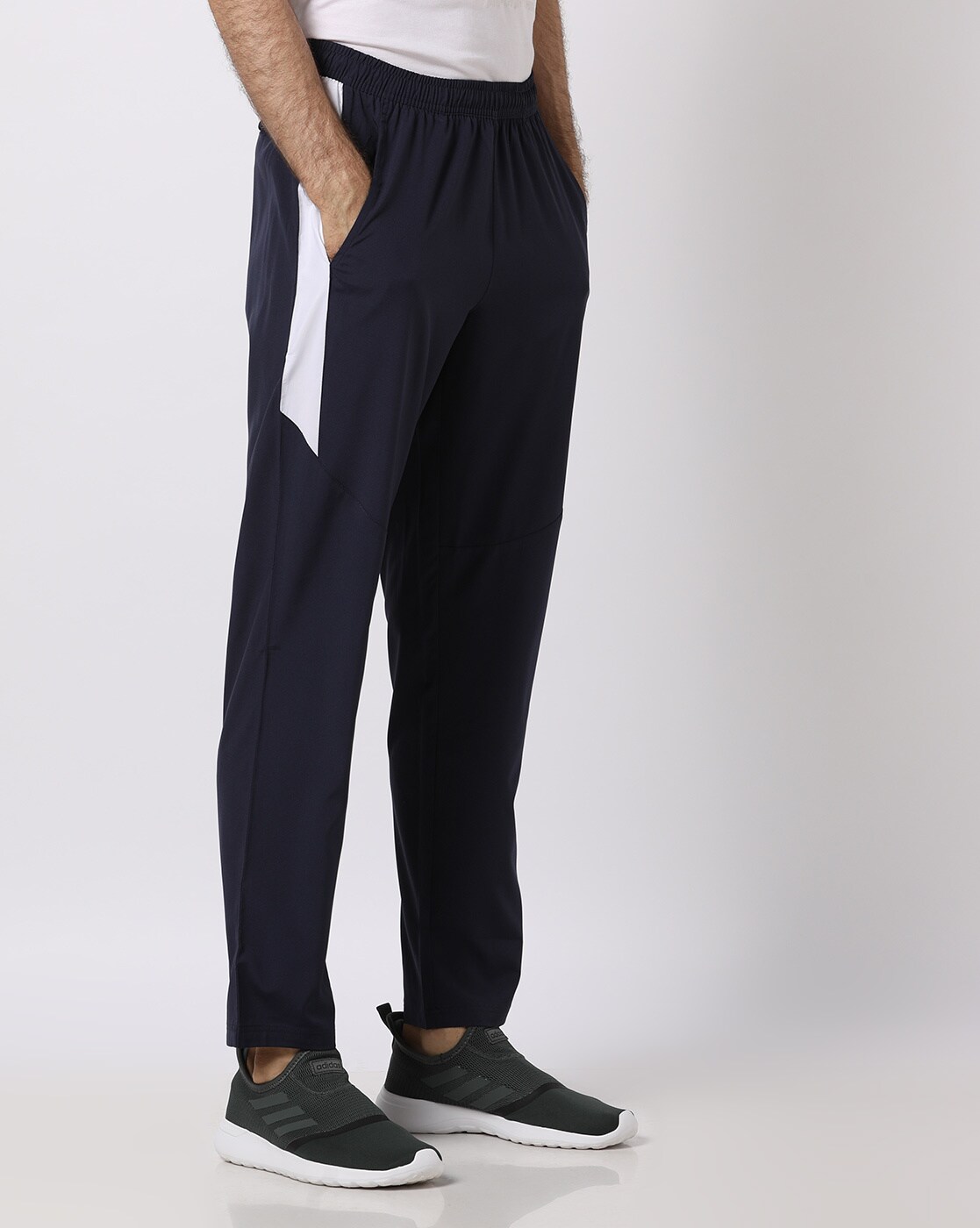 navy blue track pants