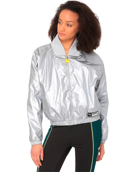 Silver puma best sale jacket