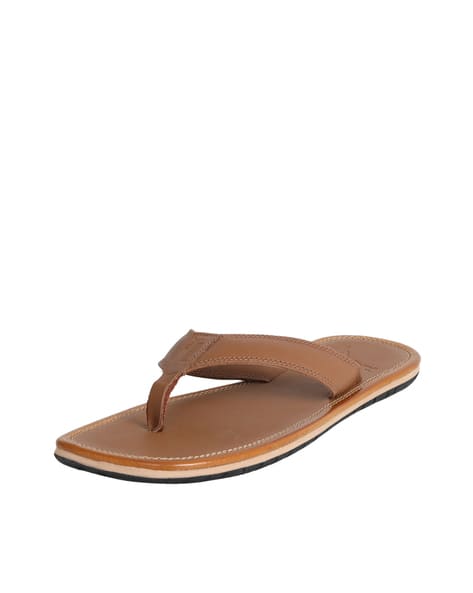 puma brown flip flops