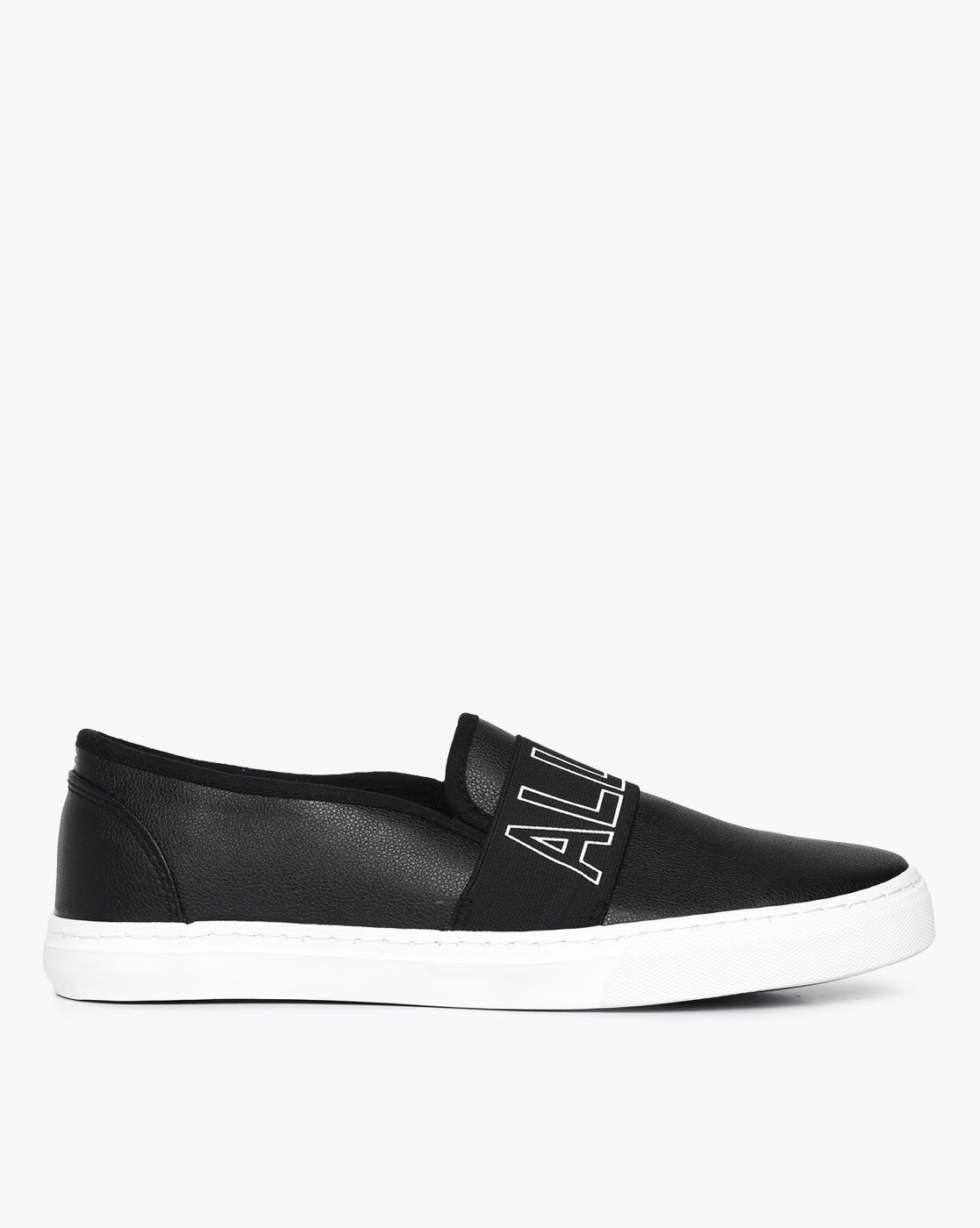 allen solly black casual shoes