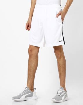 reebok white shorts