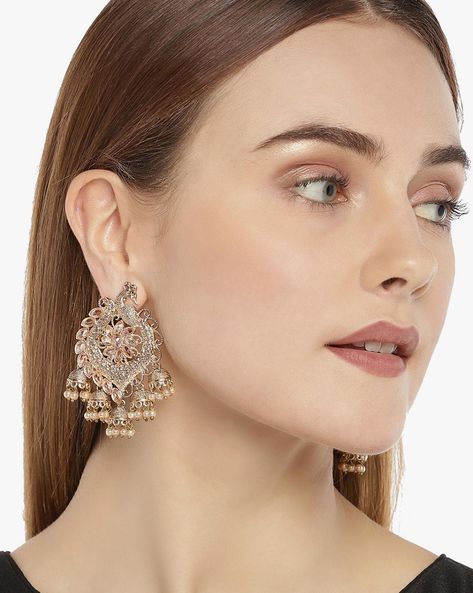 Estelle Artificial Stones Or Beads Earrings - Buy Estelle Artificial Stones  Or Beads Earrings online in India
