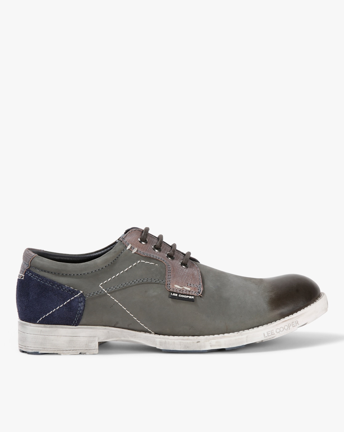 lee cooper grey shoes