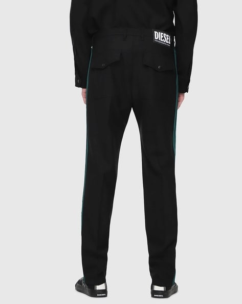 Diesel Men's Suit Trousers W 32 in Green 100% Cotton Straight Dress  Pants | eBay