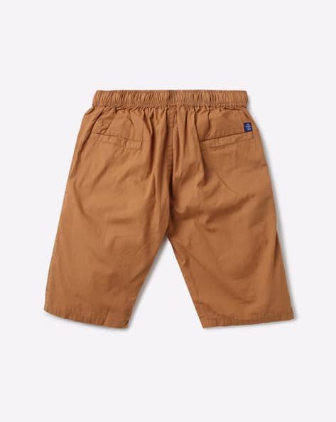 High-Rise Shorts with Insert Pockets view 2