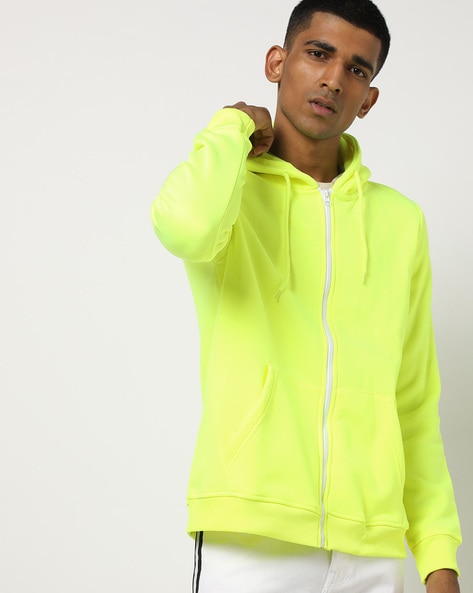 Fluorescent shop yellow hoodie